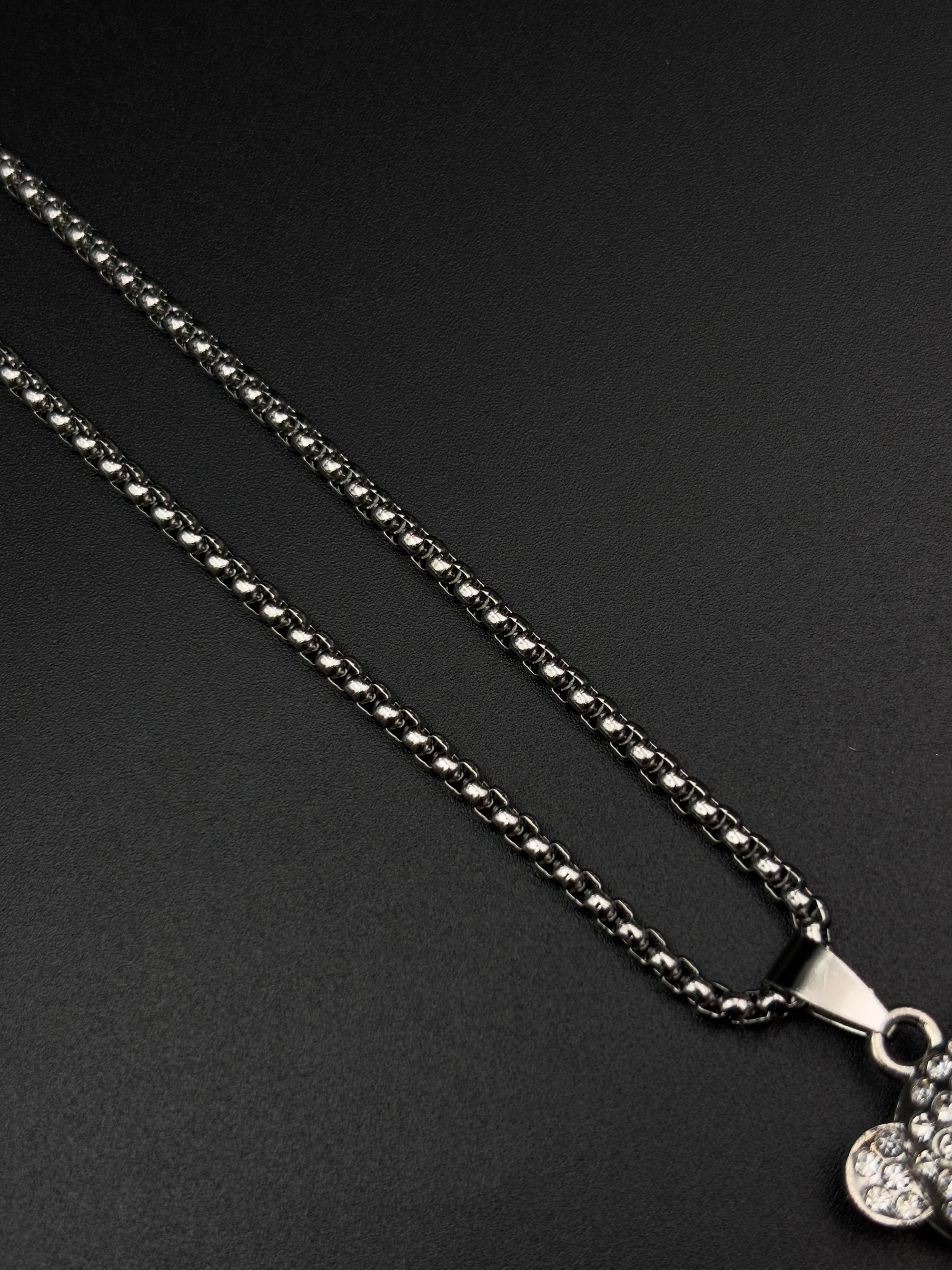 Icy Teddy Necklace