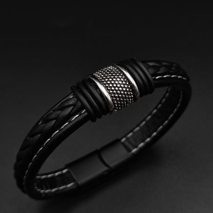 Modern Leather Bracelet - Vrp Fashions 