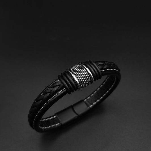 Modern Leather Bracelet - Vrp Fashions 