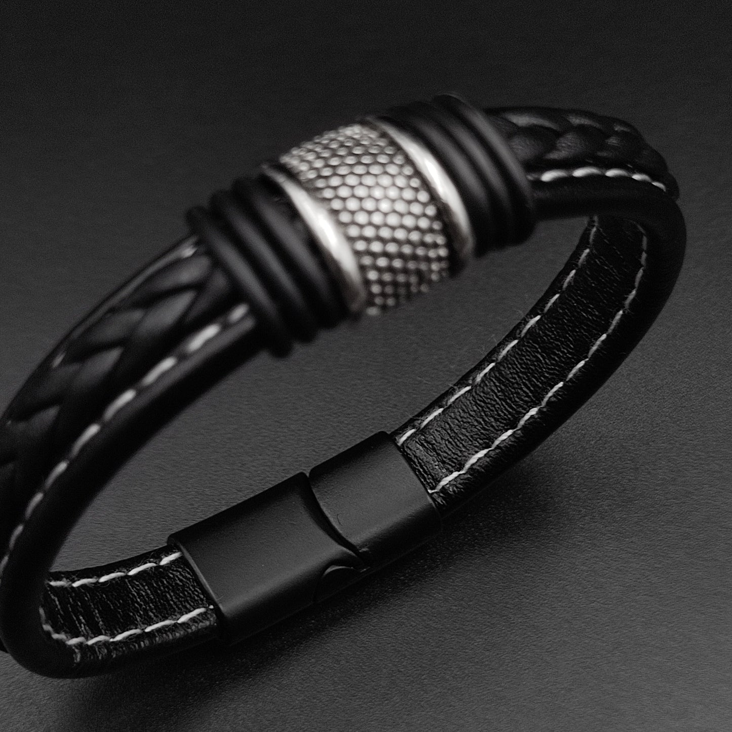 Modern Leather Bracelet - Vrp Fashions 