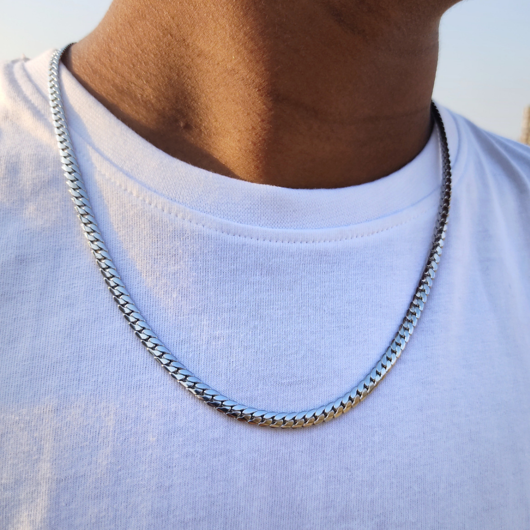 Stylish Omega Chain Necklace For Men - Vrp Fashions 