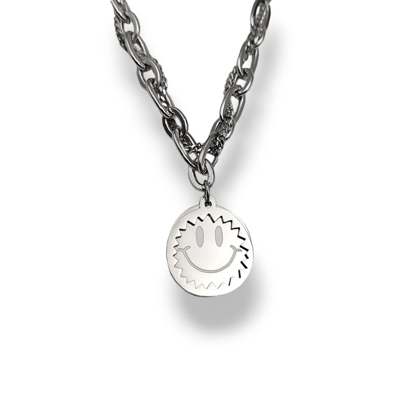 Smiley Forcy Layered Necklace
