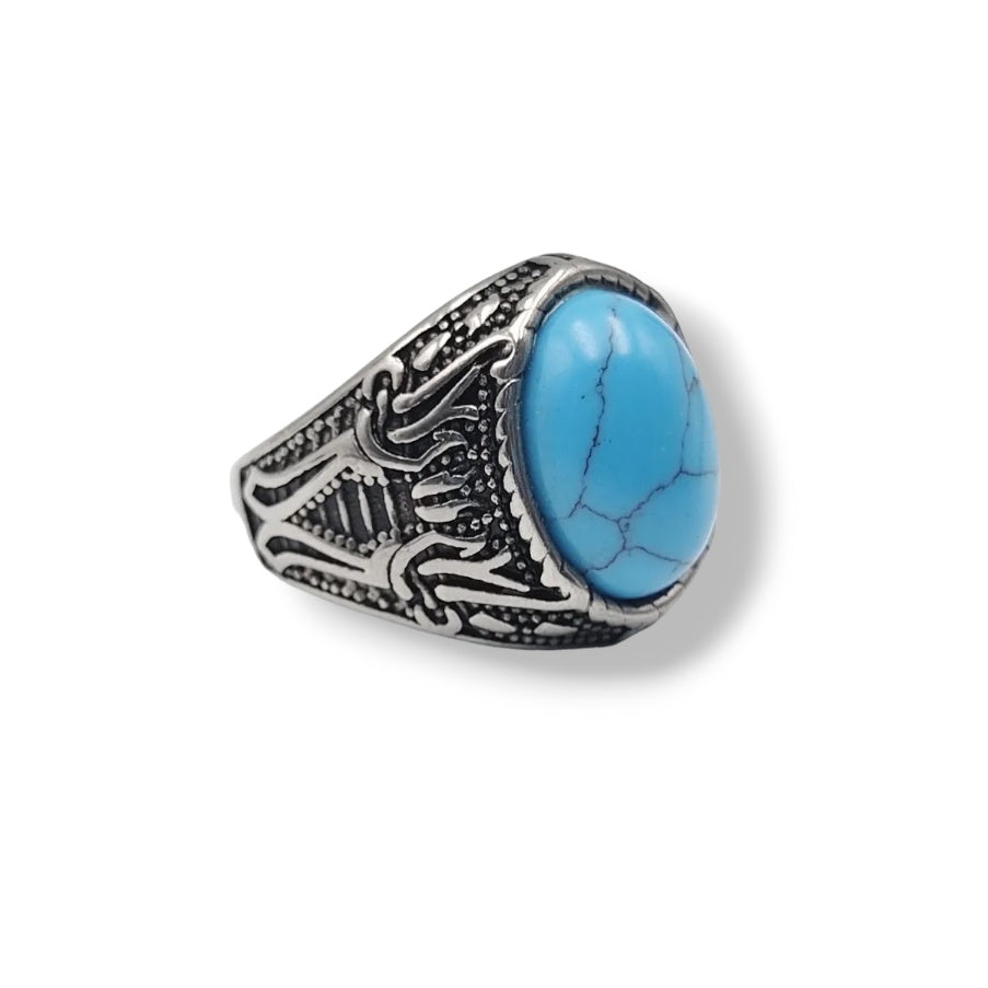 Turquoise Retro Ring - Vrp Fashions 