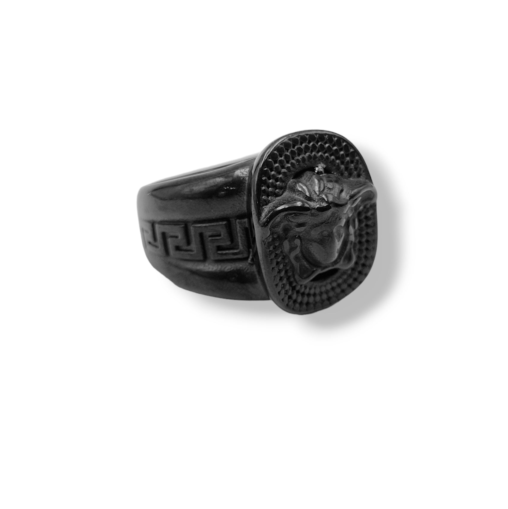 Black Supremacy Medusa Ring - Vrp Fashions 