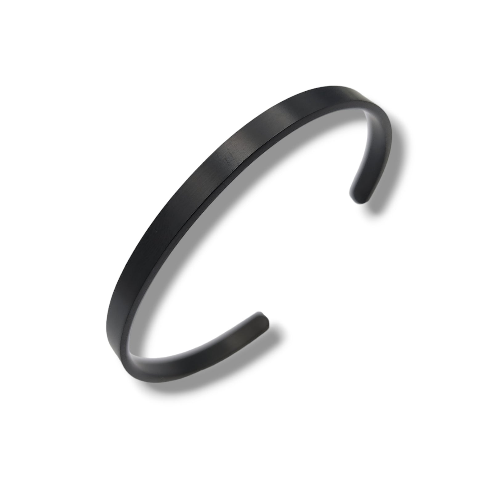 Minimalist Black Cuff For Men