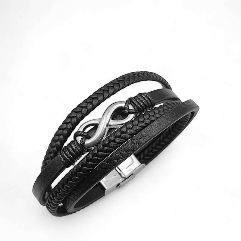 Infinite Bond Premium Leather Bracelet