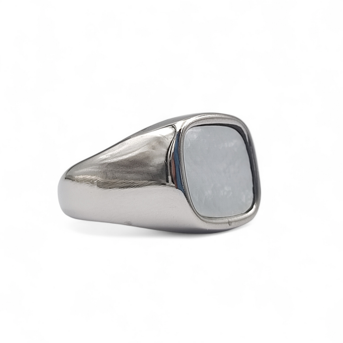 Square Pearl Signet Ring - Vrp Fashions 