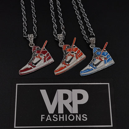 Shoes Pendent Necklace - Vrp Fashions 