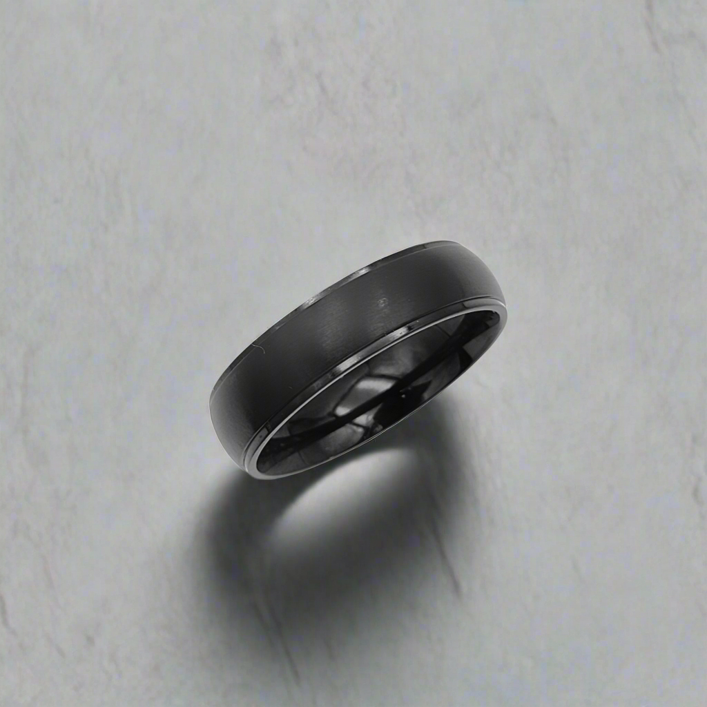 Flax Black Ring