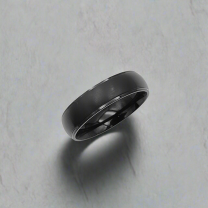 Flax Black Ring