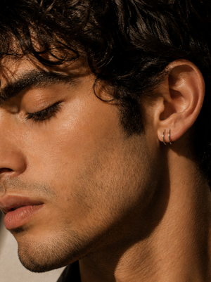Spiral Hoops / 2 in 1 - Nose Ring / Earing